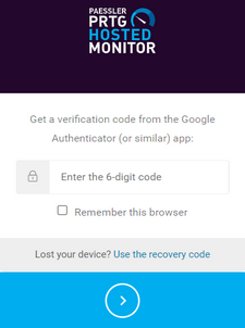 Log In With Multi-Factor Authentication
